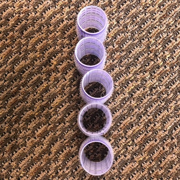 Self Grip Hair Rollers Set of 14 Two Sizes Used Curlers Hair Styling - Picture 4 of 12